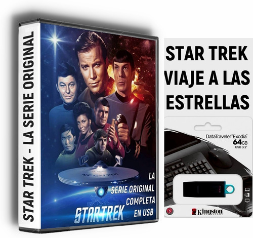 Star Trek Viaje A Las Estrellas La Serie Original Fullhd Usb
