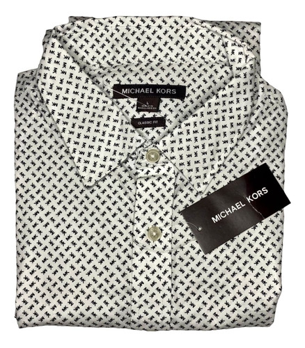 Camisa Michael Kors De Hombre Talla L Manga Larga Original