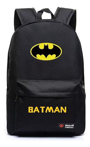 Mochila De Estudiante Superhéroe Batman Bolsas De Portátiles