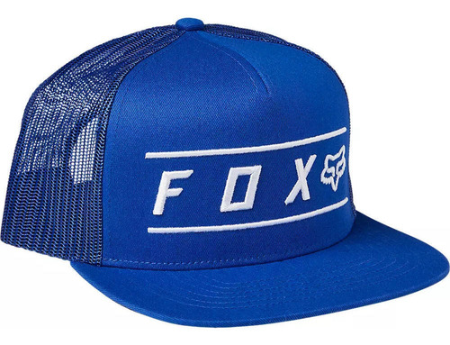 Gorro Jockey Lifestyle Pinnacle Mesh Snapback Azul Fox
