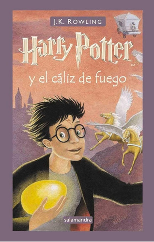 Pack (4) Libro Saga Harry Potter Volumen 4 -7 [ Pasta Dura ]