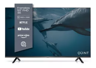 Smart Tv Quint 50 4k Frameless Qt1-50frameless Al Click Gtia