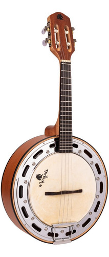 Banjo Marquês Mahogany Cast Aro Cromado Baj-90ctsel