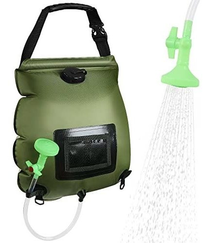 Ducha Portátil Para Camping, Ducha Solar Bolsa De Nsbne