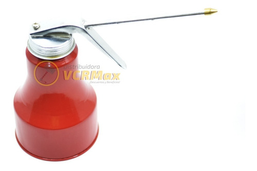 Imagen 5 de 10 de Aceitera Metal 350cc Pico Recto
