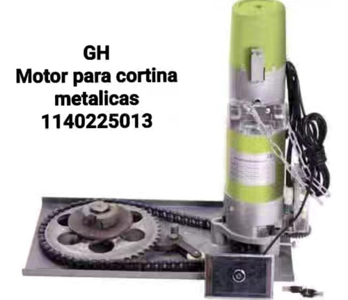 Motor Cortina Metálica | Cm 600 ,412 Nm 370w ,botonera 