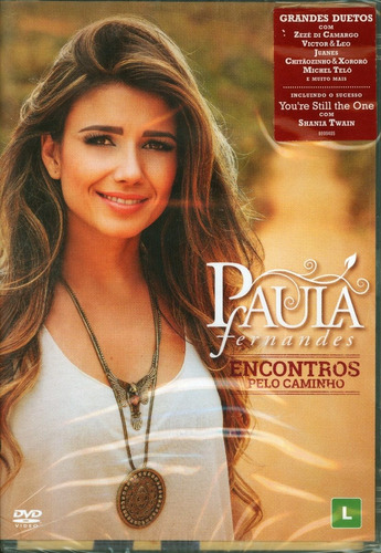 Dvd Paula Fernandes - Encontros Pelo Caminho (lacrado)