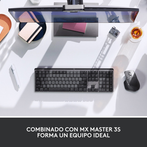 Logitech Mx Mechanical Teclado Inalámbrico Iluminado
