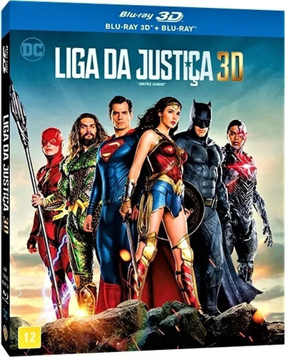 Liga Da Justiça - Blu-ray 3D + 2D - Ben Affleck - Henry Cavill