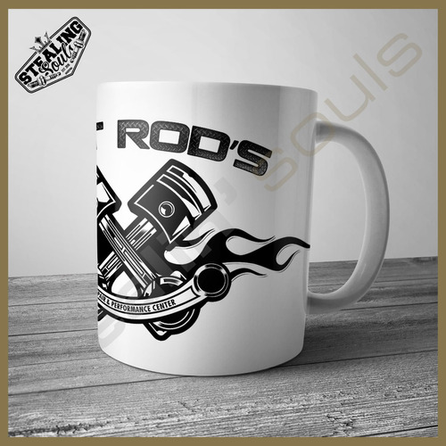 Taza | Hot Rat / Rod #379 | Mooneyes / Rat Fink / Clay Smith