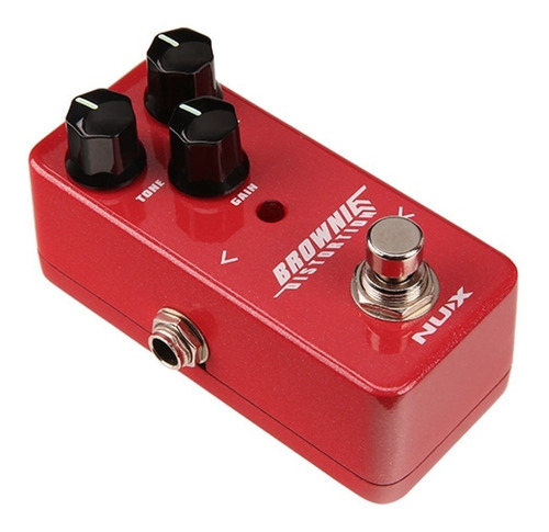 Imagen 3 de 6 de Pedal Distorsion Nux Nds2 Mini Core Brownie Guitarra Elect