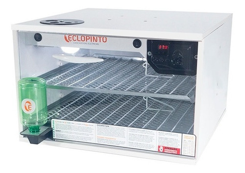 Imagem 2 de 5 de Chocadeira 240 Ovos + Ovoscópio + Kit Automático De Água.