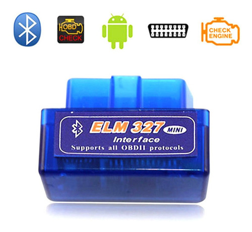 Escáner Automotriz Mini Elm327 Obd2 Con Bluetooth Android