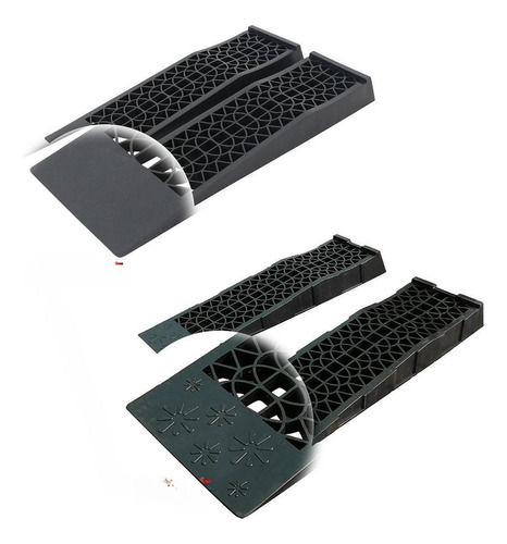 2 Rampas Para Neumáticos De Coche, Para Textura De Flor