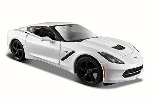 2014 Chevy Corvette Stingray Coupe, Blanco - Maisto 31505 - 