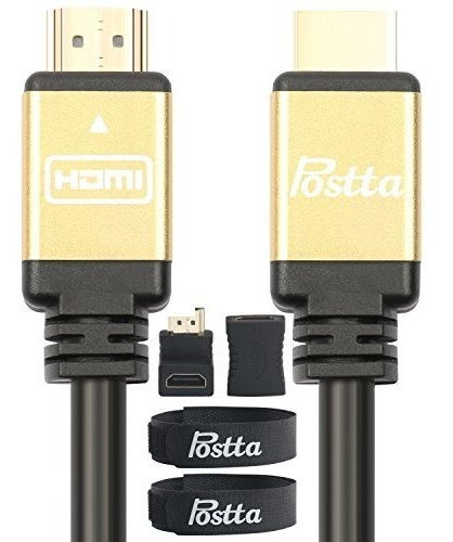 Cable Hdmi Postta Ultra Hdmi 20 V Cable Con 2 Piezas De Cabl