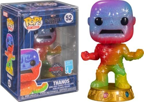 Funko Pop - Marvel Infinity Saga Thanos Arte Serie Pop! Figu