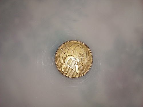 Moneda 25 Centavos Brasil  1999