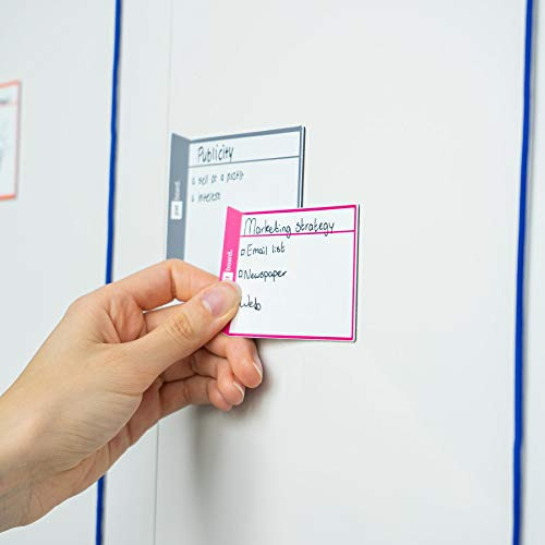 Tablero Scrum Y Tablero Kanban Tarjetas De Tareas Magnã...