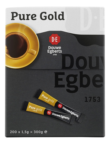 Douwe Egberts Palitos De Cafe Instantaneo Pure Gold, 200x1.0