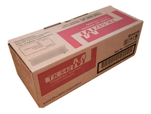 Toner Kyocera Tk-542m Fs-c5100dn Magenta 20000 Paginas