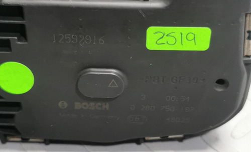 Cuerpo De Aceleracion Cadillac Cts 2005-2006-2007 0280750197 (Usado)