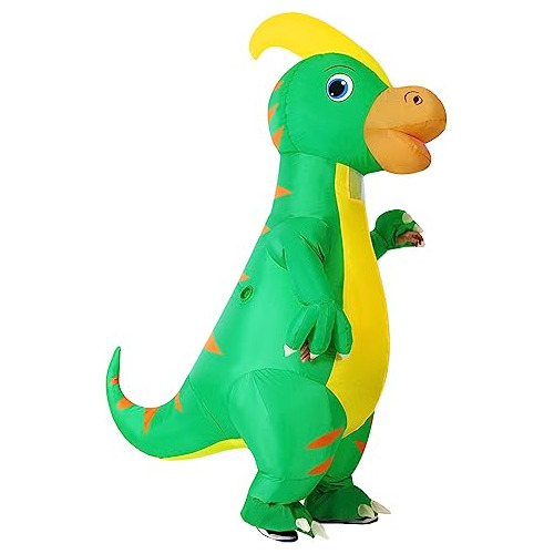 Disfraz Inflable De Dinosaurio Adultos, Traje De Dino H...