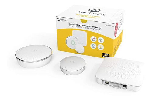 Airthings 4200 Kit De La Casa, Radón, Riesgo De Moho Y Siste