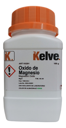 Oxido De Magnesio R. A. De 100 G Kelve K5291