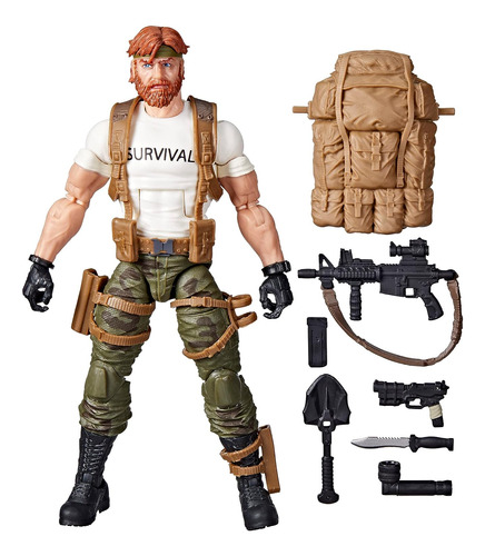 Figura De Acción De Soldado Americano De 6 In G. I. Joe