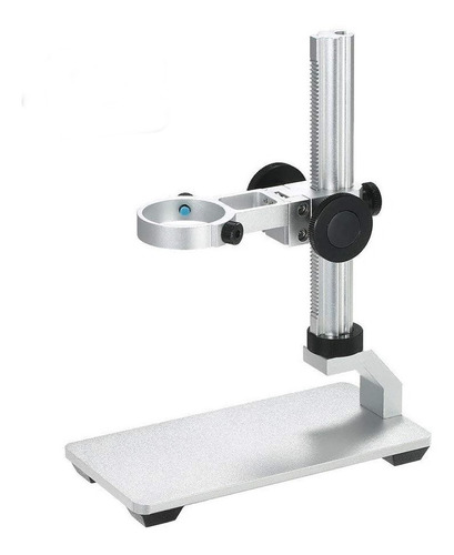 Base Metalica Soporte Aluminio Para Microscopio Regulable