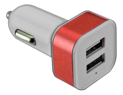 Cargador Auto Doble Usb Para Todos Celulares Samsung Tablets