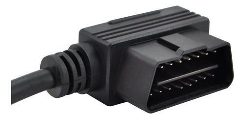 Ikkegol Obdii Obd2 16 Pin Conector De Ángulo Derecho Mach...
