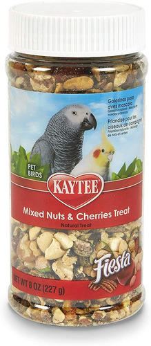 Kaytee Fiesta Mixed Nuts And Cherries Treat For Pet Birds, 8