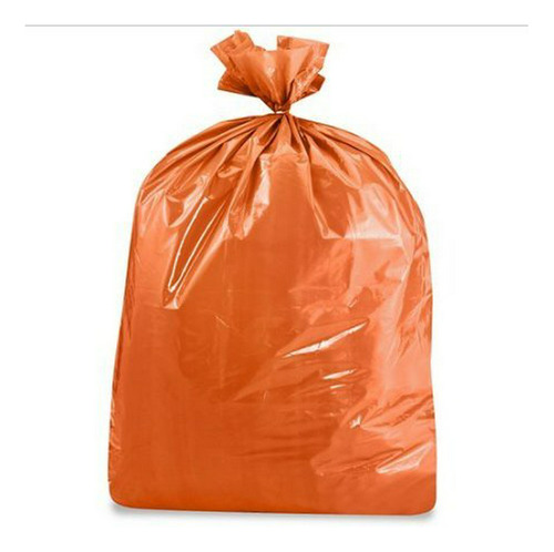 Bolsas De Basura Coloridas De Ee. Uu. (10, Naranja 33 Galone