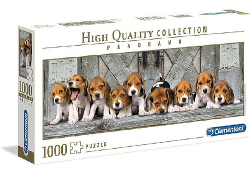 Cachorros Beagles Panomico, Rompecabezas 1000 Piezas
