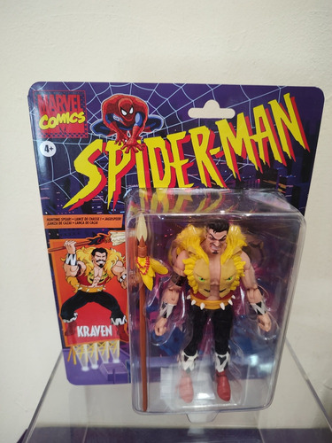 Marvel Legends Kraven Retro Figura Original Hasbro (nueva) (Usado)