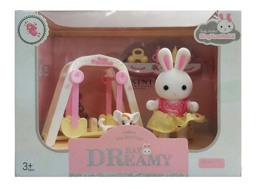 Set De Conejita Bay Dreamy Hamaca Con Accesorios 6621