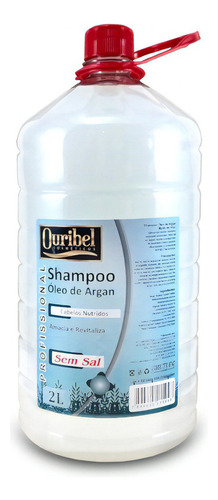 Shampoo Ouribel Argan 2 Litros Cabelos Nutridos