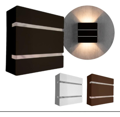 Arandela Led Bivolt G9 2 Facho Àrea Externa E Interna Ip65
