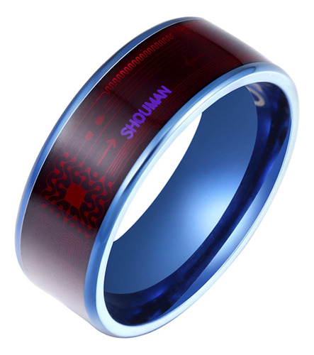 4 Anillo Usable Inteligente, Anillo De Pantalla Azul Mi