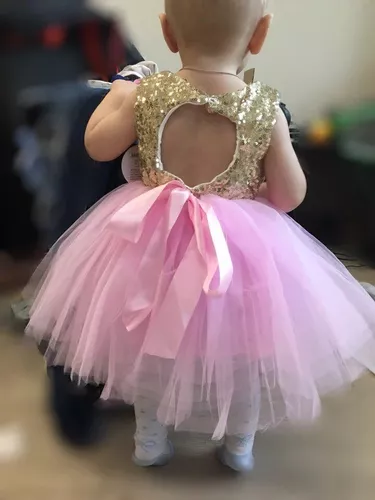 Vestido aniversario 1 ano princesa