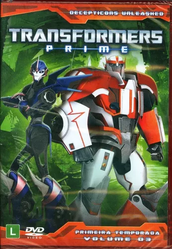 dvd transformers prime primeira temporada vol 5 (desenho)