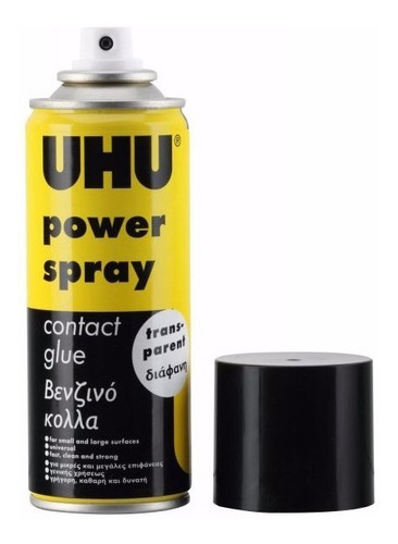 Adhesivo En Aerosol Uhu X200ml. Power Spray