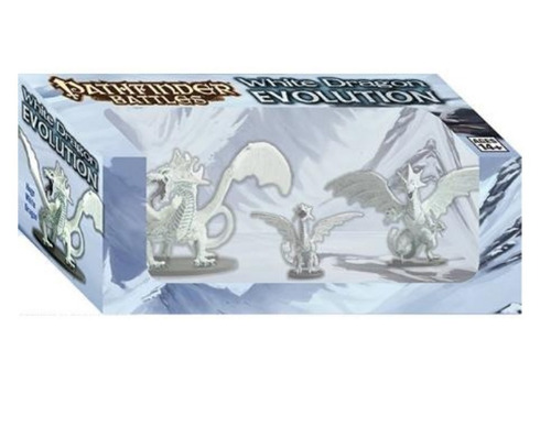 White Dragon Evolution Pathfinder Miniaturas Dungeons