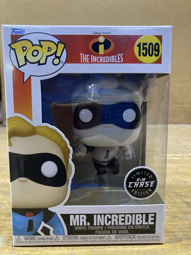 Mr. Increíble Glow Chase 1509 Disney Pixar Funko Pop