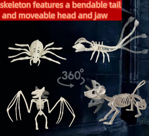 Esqueletos De Animales De Halloween Para Patio