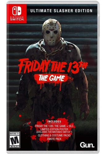 Friday The 13 The Game - Mídia - Física - Switch -