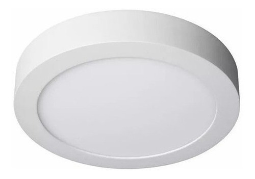 Foco Sobrepuesto Redondo 24w Led Luz Blanca Fria Plafon