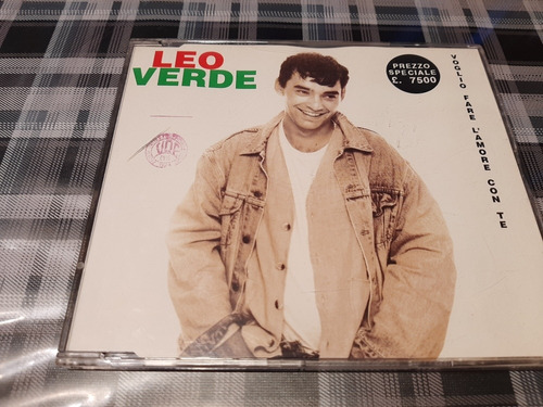 Leo Verde - Cd Single - Italiano Impecable Rareza Unico